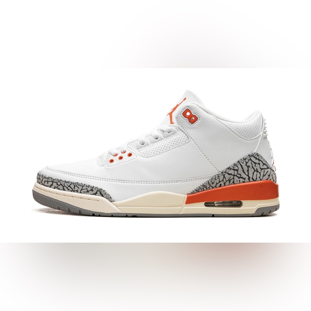 Nike Air Jordan 3 Retro "Georgia Peach"‎ sneakers size 2Y New With Tags